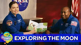 Exploring the Moon with NASA’s Artemis Team | Crayola Creativity Week | Day 5