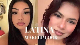 Latina Makeup Look‼️✨❤️(On Bangladeshi 🇧🇩)