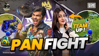Funny Pan Fight Or Rickshaw Safari | BGMI Rising