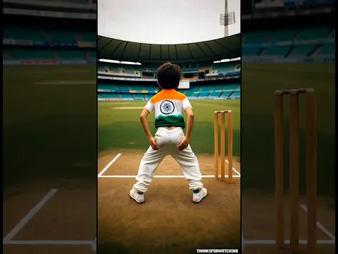 🇮🇳Chota virat vs 🇵🇰Mini babar The long six challenge🙀#aivideo #indiavspakistan #viratkohli #farmerai