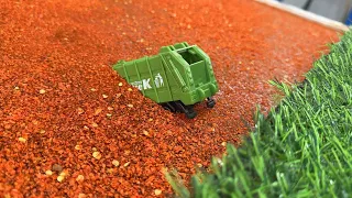 Mini Garbage Truck, Car vs. Hot Chili Powder – Insane Results