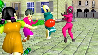 Evo kaloko Scary Teacher 3D Nick love Tani - Miss T vs Huggy Wuggy Who Faster Games with Flying Eggs