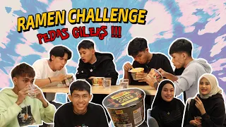 YBM - RAMEN CHALLENGE ! MIJA NANGIS TAK TAHAN PEDAS