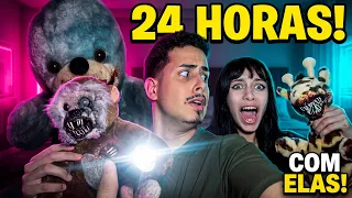 ESSA PELÚCIA SE MEXEU ÀS 3AM e ficamos trancados 24H 😱