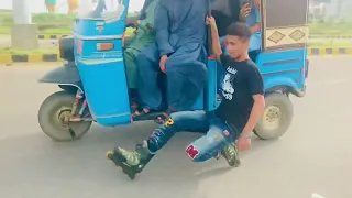 skating stunt on 2 darya rod | دو دریا روڈ پر سکیٹنگ سٹنٹ|