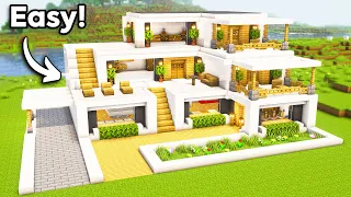 Minecraft: Ultimate Modern House Tutorial🏠
