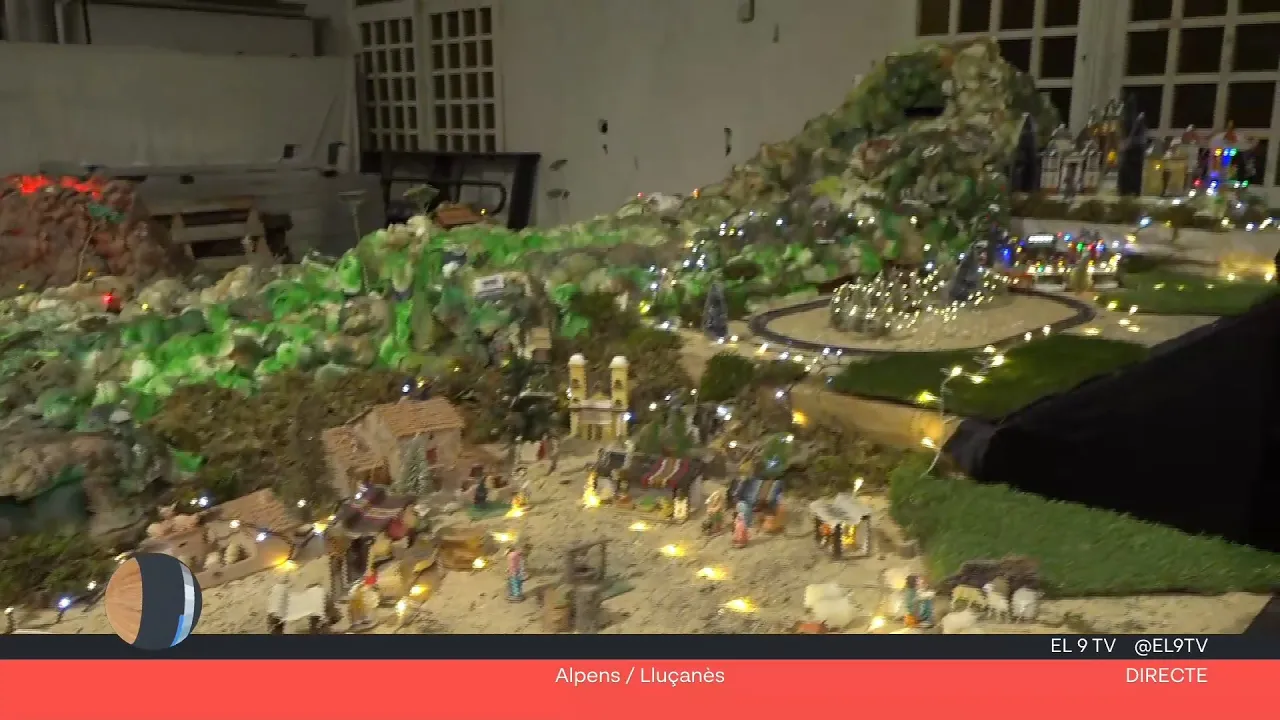 Descobrim el Gran Pessebre d’Alpens: 130 metres quadrats de tradició i reivindicació