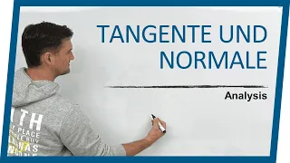 Tangente und Normale | Mathe by Daniel Jung