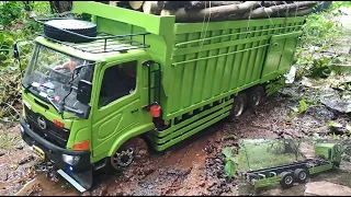 Keluar Dari BENGKEL Langsung Off-Road 🔥 cerita miniatur truk hino