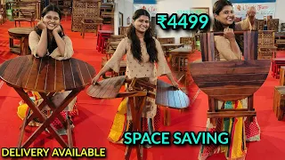 Useful Space Saving Wooden FURNITURE | Cot, Dining Table, Sofa Etc