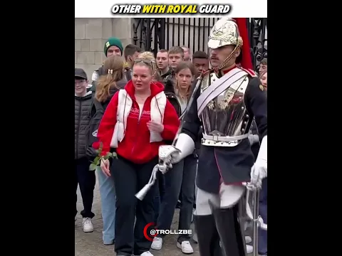 Royal Gaurd's React to Public Behavior #shorts #fyp