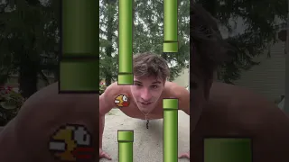 Longest Flappy Bird push-up record