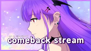 【 COMEBACK STREAM 】 Miss me? 🦇✨