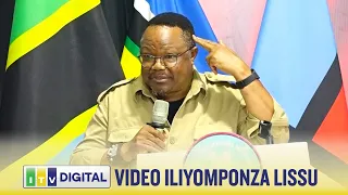 HII NDIYO VIDEO ILIYOMPONZA LISSU NA KUJIKUTA AKIKAMATWA NA POLISI?