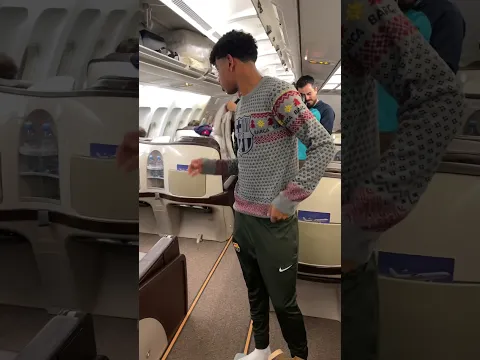 Barça is coming to Dallas ✈️ Looking cool in this Xmas Jumpers 🎄 #fcbarcelona #shorts