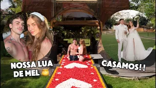 TUDO QUE ACONTECEU NA NOSSA LUA DE MEL 🍯