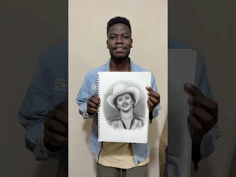 Draw Bruno mars within 6hrs #Shorts #art #brunomars #diewithasmile #artreveal #artchallenge