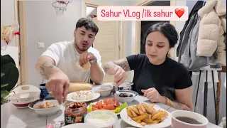 SAHUR VLOG ❤️ Ramazan Ayı 🌙 #sahurr 