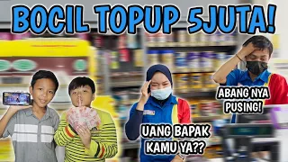 PARAH!! BOCIL TOPUP 5JUTA DIAMOND DI INDOMARET PAKE UANG ORANG TUA