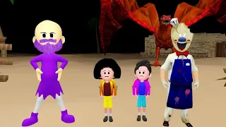 Chinu Tinu Aur Mummy Part 2 | TINU KI SHAITANI | Gulli Bulli | MAKE JOKE HORROR