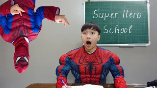 Superhero School - Funny Green