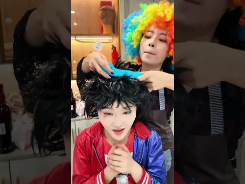 Harley Quinn's long hair troubles。#Harley Quinn #joker