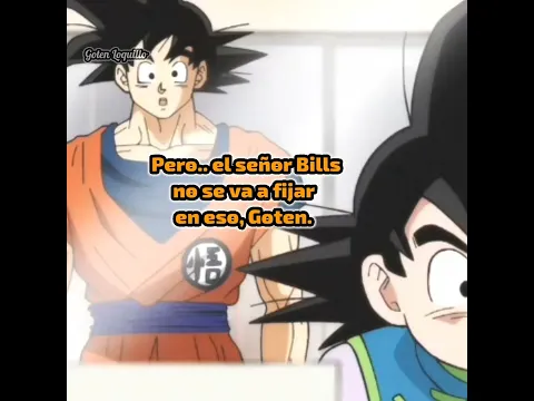 Goten enseña modales a su padre 🧐🍷| Goten Loquillo