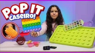 COMO FAZER  FIDGET TOY DIVERTIDOS | POP IT CASEIRO | DIYs