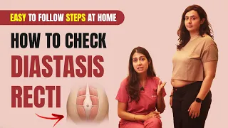 Diastasis Recti Test at Home | Check Ab Separation After Pregnancy