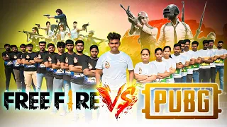 Free Fire vs PUBG real battle ￼ground 😎  | #freeFire  #PUBG   #gamers