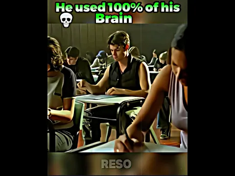 Bro used 100% of his brain