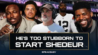 "Stefanski is STUBBORN for not STARTING Shedeur!" | SPEAKEASY
