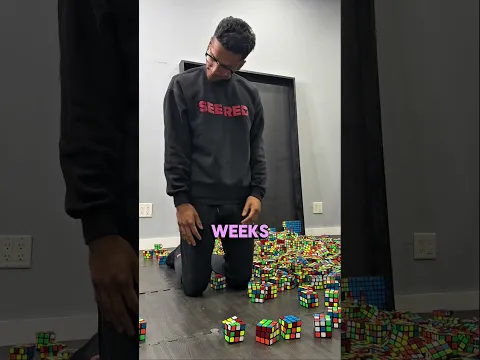 Rubik's cube art 🎨