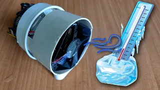 QUASE CONGELEI? Como fazer um mini ar condicionado Peltier!