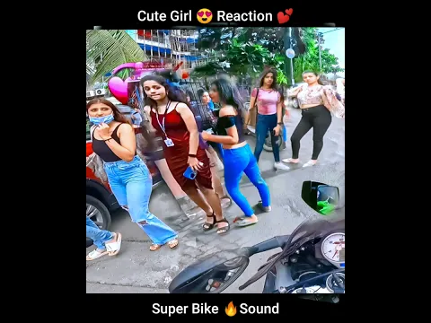 Girl 😍 Dar Gayi 😋 Super Bike | Ninja Z900 | Girl Reaction #shorts