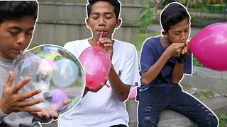 BORONG SEMUA JENIS BALON, ADA YANG UNIK DAN LUCU! | Mikael Family