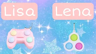 LISA OR LENA (FIDGET TOYS EDITION)