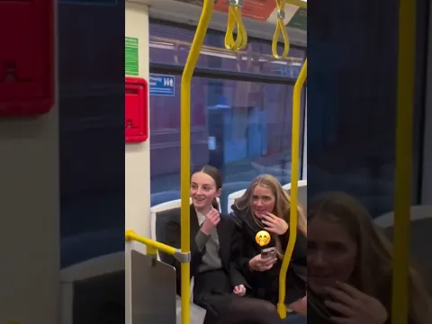 Cian Ducrot - Singing “I’ll be waiting” on the train 😲😲 #shorts