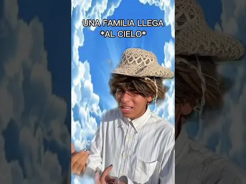Una familia llegando al cielo☁️☁️