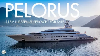 PELORUS | 115m Lürssen Superyacht for Sale | Iconic Mega Yacht