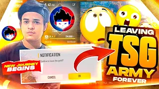 LEAVING TSG ARMY FOREVER 😭❤️ - NEW JOURNEY BEGINS 😌❤️