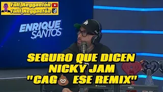 Nicky Jam dice que ya no es Necesario los Remix/ No Funcionan.