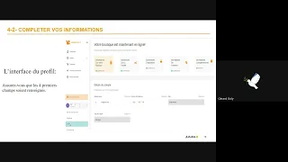 Formation sur Vendor Center (Créer vos identifiants, gérer vos informations de profil)