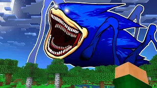 ENCONTREI O TERRÍVEL SHIN SONIC TAPES NO MINECRAFT !!