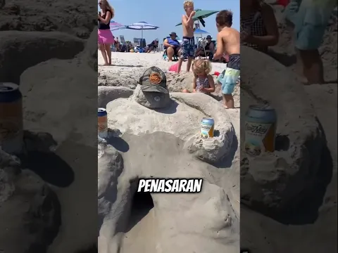 Pertunjukan Karya Seni Luar Biasa dari Pasir #shortvideo #trending #viralvideo