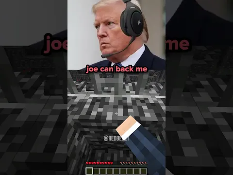 US Presidents Jail Trump in Minecraft...