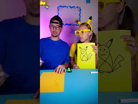 ELES TEM QUE DESENHAR O PIKACHU #humor #shorts