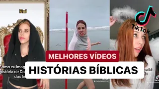 HISTÓRIAS BÍBLICAS - MELHORES TIKTOKs Leticia Oliveira | Compilado #01