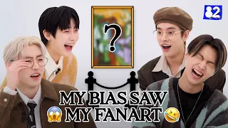 (CC) ENGENE's fan art made ENHYPEN doubt themselves 🤣 | Fan Art Museum | ENHYPEN