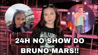 24 HORAS NO SHOW DO BRUNO MARS!! *valeu a pena?*